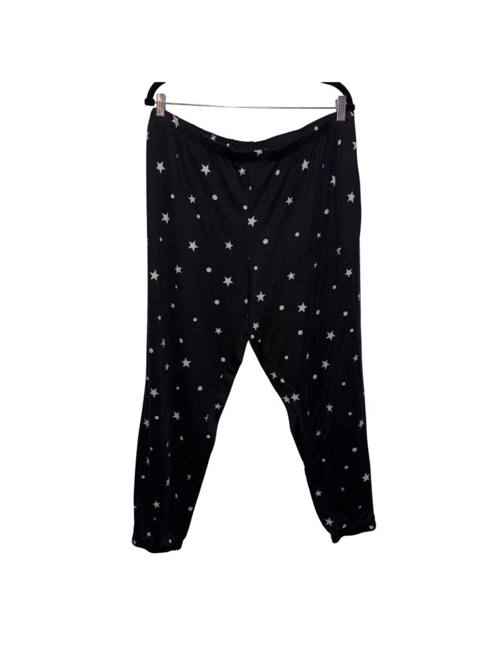 Secret Treasures Womens Star Print Black Lounge Pants XL 16-18